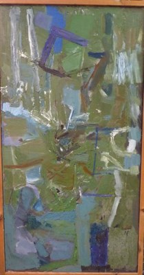 Lot 1074 - Patrick Oliver (1933-2009) Abstract study Oil on canvas, 62cm by 119.5cm