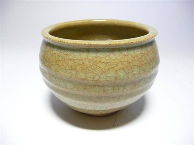 Lot 1168 - Katharine Pleydell-Bouverie (1895-1985): A Stoneware Bowl, circa 1930's, ash celadon glaze,...