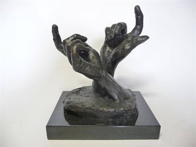 Lot 1198 - Rolf Harris (b.1930) Australian  "Intuition " A bronze sculpture, Edition No.32/595, signed in...