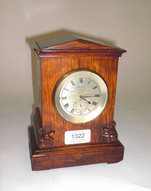 Lot 1322 - A Marine Chronometer Movement, signed Barraud, Cornhill, London, No.403, spring detent...