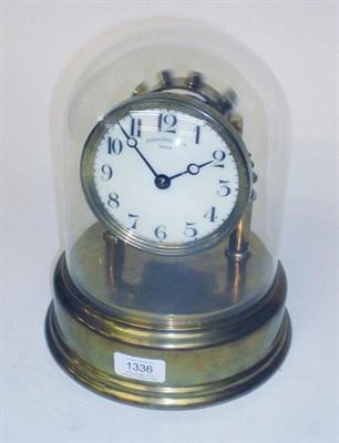 Lot 1336 - An Electric Mantel Clock, signed Eureka Clock Ltd, London, Pat No.14614-1906, No.274, circular...