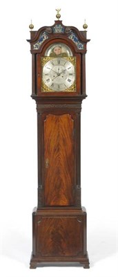 Lot 1369 - A Good Mahogany Eight Day Longcase Clock, signed Wyke & Green, Liverpool, circa 1780, swan neck...