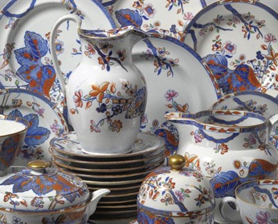 Lot 39 - A Spode New Stone Composite Part Breakfast and Tea Service, circa 1810-20, printed in...