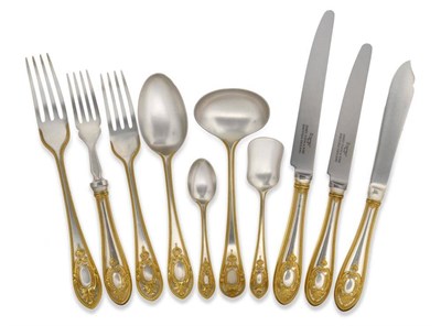 Lot 526 - An Elizabeth II Service of Silver Flatware, James Dixon & Sons, Sheffield 1999, for twelve...