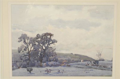 Lot 667 - Frederick (Fred) Lawson (1888-1968)   "A Fresh Day " Signed and dated 1918, inscribed verso, pencil