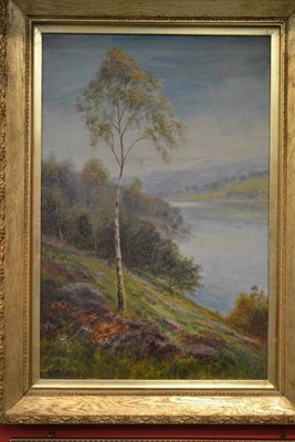 Lot 746 - Daniel Sherrin (1868-1940)  "In Perthshire " Signed, inscribed verso, oil on canvas, 76.5cm by 51cm