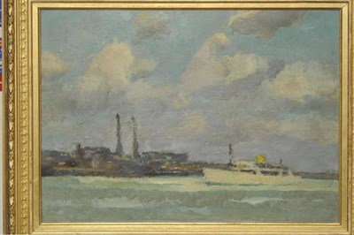 Lot 788 - Follower of Norman Wilkinson CBE, PRI, ROI, RSMA, HRWS (19th/20th century) Harbour scene with a...