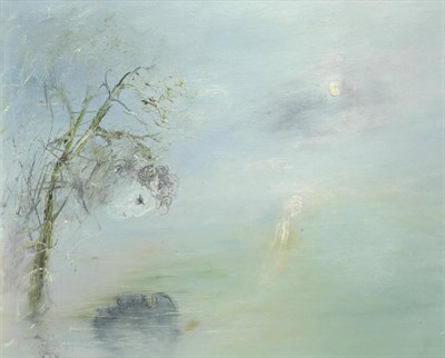 Lot 803 - David Boyd (b.1924) Australian   "Winter Reflection " Signed and dated 1970, inscribed verso,...