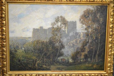 Lot 865 - George Graham RSW, RI, ROI (resigned), RBA (1881-1949) Richmond Castle Signed and dated 1910,...