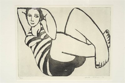 Lot 882 - Anita Klein (b.1960) Australian  "At the Gym " Signed artist's proof, dated (19)97, limited edition