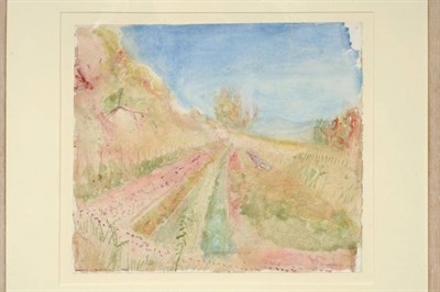 Lot 898 - Norman Adams RA (1927-2005)  "Gardens - South of France " Initialled and dated (19)85,...