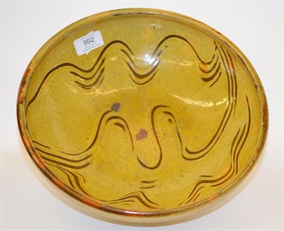 Lot 992 - Michael Ambrose Cardew (1901-1983): A Winchcombe Pottery Earthenware Bowl, the interior...