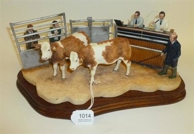 Lot 1014 - Border Fine Arts, Under the Hammer Simmental Cross, no.1613, limited edition of 1750, by Kirsty...