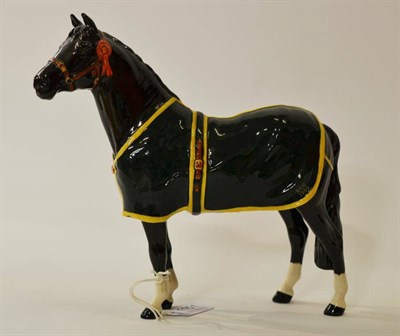 Lot 1151 - Beswick Welsh Mountain Pony, model No. A247, black pony, gloss, 21cm high