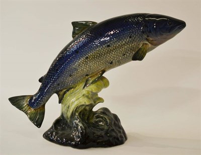 Lot 1155 - Beswick Atlantic Salmon, model No. 1233, 16.5cm high