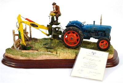Lot 1000 - Border Fine Arts 'A Day's Work Ditching', model no. B0832 by Ray Ayres, 19.7cm high, ltd....