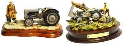 Lot 1005 - Border Fine Arts 'An Early Start' (Massey Ferguson Tractor), model No. JH91 by Ray Ayres,...