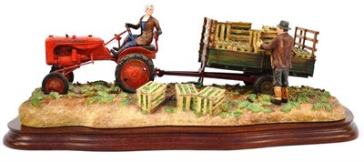 Lot 1020 - Border Fine Arts 'Cut & Crated' (Allis Chalmers Tractor), model No. B0649 by Ray Ayres, 16.5cm...