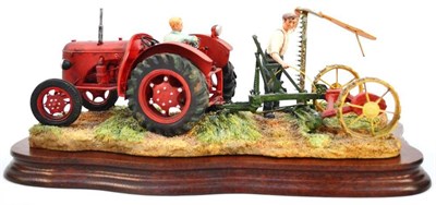 Lot 1070 - Border Fine Arts 'The First Cut' (David Brown cropmaster), model No. JH70 by Ray Ayres, 14.6cm...