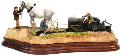 Lot 1072 - Border Fine Arts 'The Last Laugh' (Fergie TE20), model No. B0946 by Ray Ayres, 38.1cm long,...