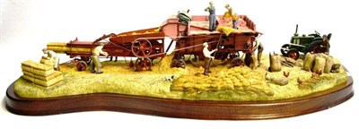 Lot 1073 - Border Fine Arts 'The Threshing Mill' (Celebrating the Millennium), model no. B0361 by Ray...