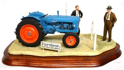 Lot 1000 - Border Fine Arts 'A Major Decision' (Fordson Major E1ADDN tractor), model No. JH92 by Ray...