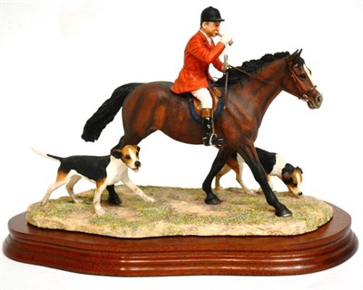 Lot 1005 - Border Fine Arts 'Collecting the Hounds', model No.L125 by Anne Wall, limited edition 696/950,...
