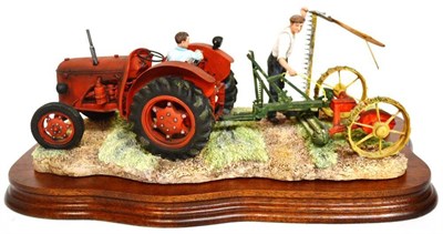 Lot 1030 - Border Fine Arts 'The First Cut' (David Brown Cropmaster), model No. JH70 by Ray Ayres, limited...