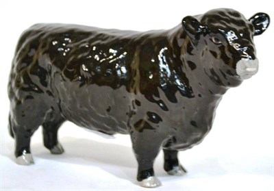 Lot 1067 - Beswick Galloway Bull, model No. 1746A, black gloss
