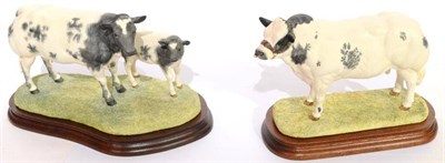 Lot 2018 - Border Fine Arts 'Belgian Blue Bull' (Style One), model No. B0406 by Ray Ayres, limited edition...