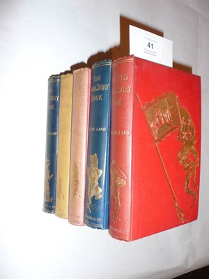 Lot 41 - Lang (Andrew) The Pink Fairy Book, 1897, first edition, a.e.g., decorative cloth gilt; id., The...