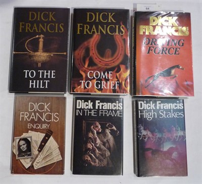 Lot 64 - Francis (Dick) Enquiry 1969, Michael Joseph, first edition, signed by author, dust wrapper...