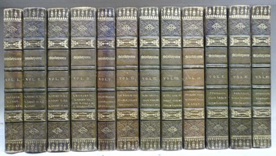 Lot 81 - Shakespeare (William) The Plays of Shakspeare, Vols I - XII, 1807, 12 vols., engraved frontis,...