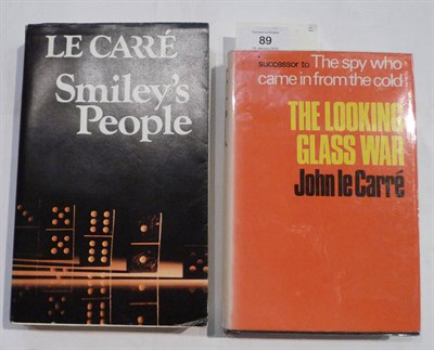 Lot 89 - le Carre (John) Smiley's People, nd., [1979], uncorrected proof copy, paperback, black dust wrapper