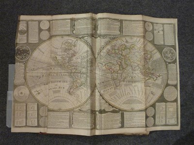 Lot 187 - Bowles (John & Thomas) Atlas, nd., [c1745], large folio atlas of 20 hand-coloured maps, no...