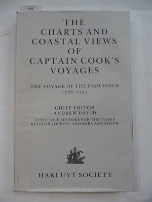 Lot 191 - David (Andrew) The Charts & Coastal Views of Captain Cook's Voyages, Vol 1 - The Voyage of the...