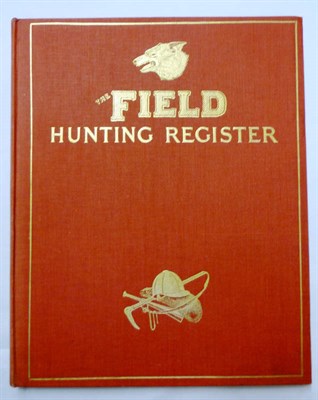 Lot 216 - The Zetland Hunt Manuscript Diary of Hunting with the Zetland Hunt, December 1946 - March 1954,...