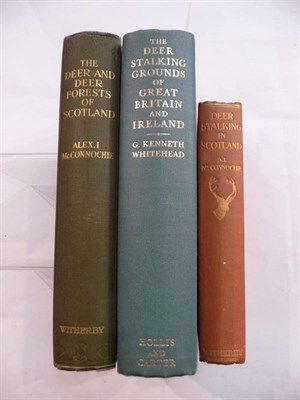 Lot 230 - Whitehead (G. Kenneth) The Deer Stalking Grounds of Great Britain and Ireland, 1960, signed by...