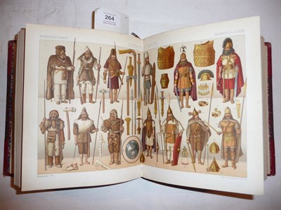 Lot 264 - Racinet (M.A.) Le Costume Historique, 1888, 6 vols., chromolitho plates, ex reference library,...