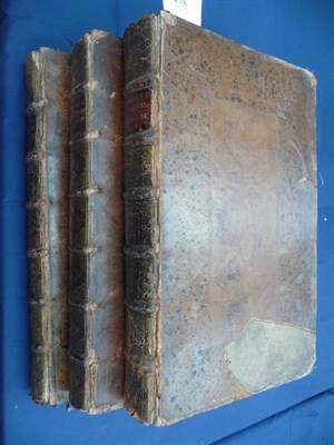 Lot 278 - Collier (Jer.) The Great Historical, Geographical, Genealogical and Poetical Dictionary .., 1701, 3