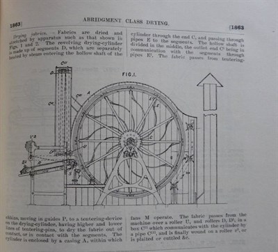 Lot 297 - Patents for Inventions - Abridgements of Specifications Class 8, Air and Gases, Compressing,...