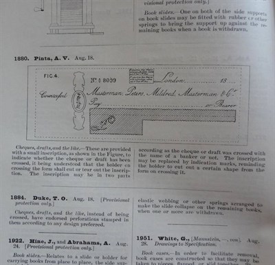 Lot 303 - Patents for Inventions - Abridgements of Specifications Class 16, Books, (including Cards and...