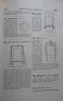 Lot 307 - Patents for Inventions - Abridgements of Specifications Class 25, Chimneys and Flues (including...