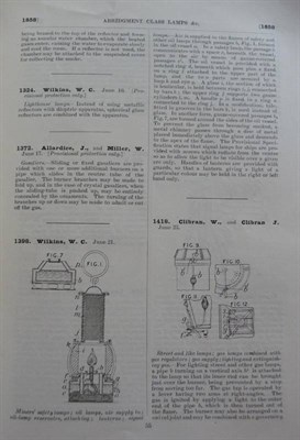 Lot 320 - Patents for Inventions - Abridgements of Specifications Class 50, Fuel, Manufacture of, Period A.D.