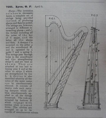 Lot 328 - Patents for Inventions - Abridgements of Specifications Class 88, Music and Musical...