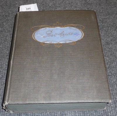 Lot 344 - An Album Containing Two Hundred and Eighty Six Pre-war Postcards, including topography,...