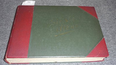 Lot 352 - A Large Album Containing Approximately Four Hundred Fine Quality Edwardian Postcards, including...