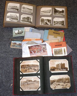 Lot 382 - An Album Containing One Hundred and Fifty Pre-war Postcards, mainly topography, including...