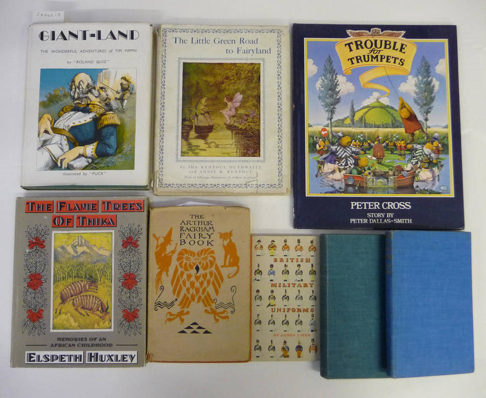 Lot 12 - Quiz (Roland)' Giant-Land, The Wonderful Adventures of Tim Pippin, 1936, dust wrapper;...