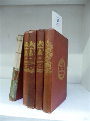 Lot 28 - Dickens (Charles) The Chimes: a Goblin Story .., 1845, first edition, 2nd state engraved t.p.,...